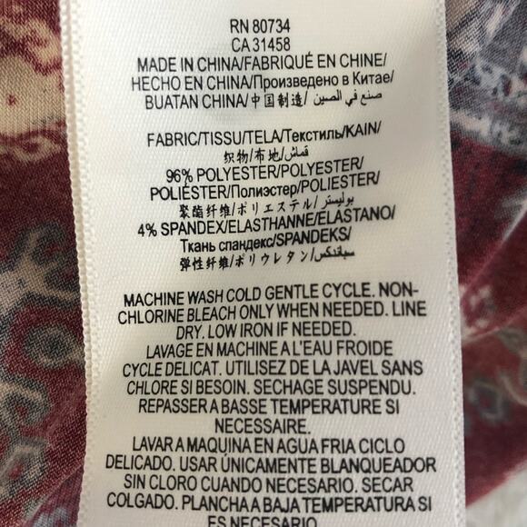 BCBGeneration Chili Pepper Off Shoulder Shift Dress Large - Picture 15 of 16